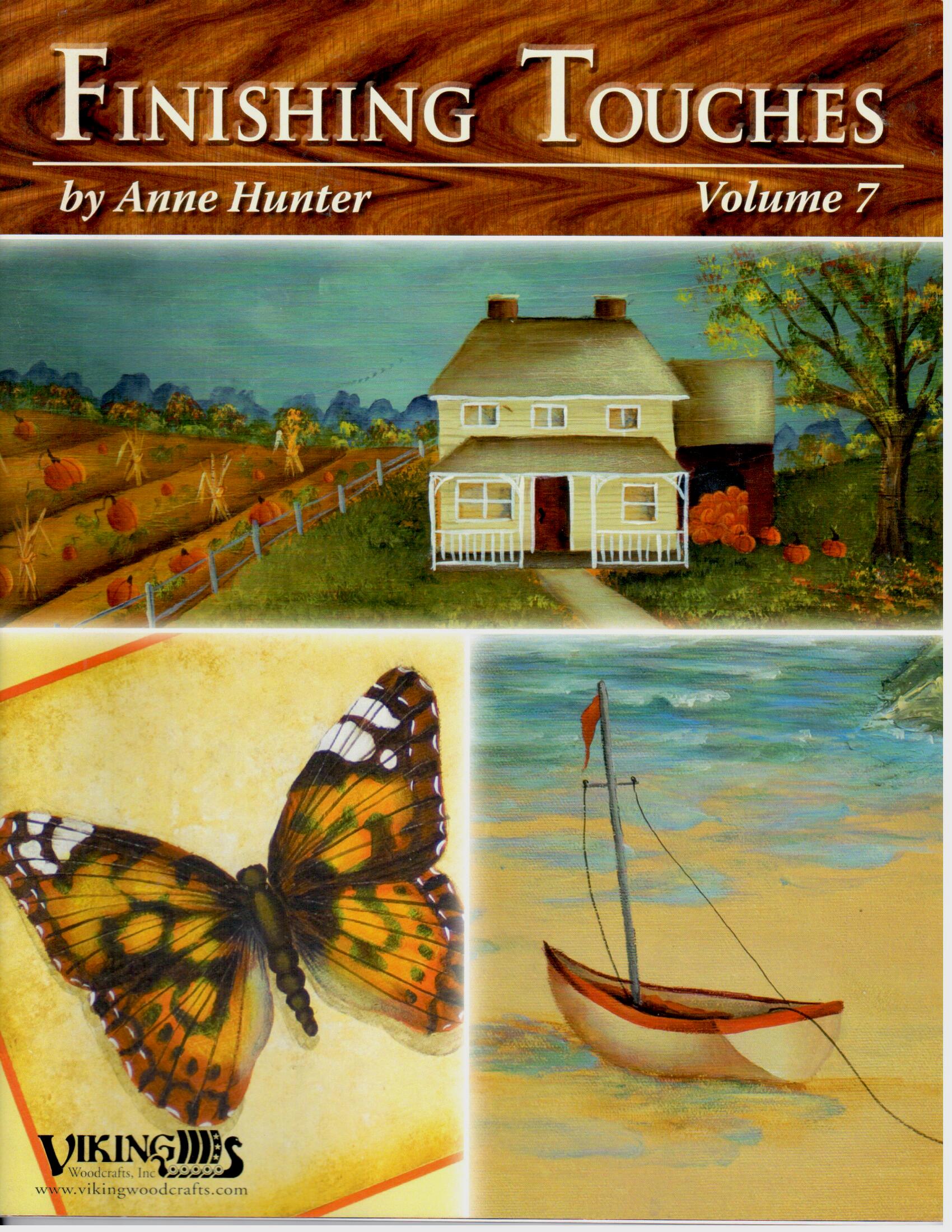 Decorative Painting Bookstore Finishing Touches Vol. 7 Anne Hunter